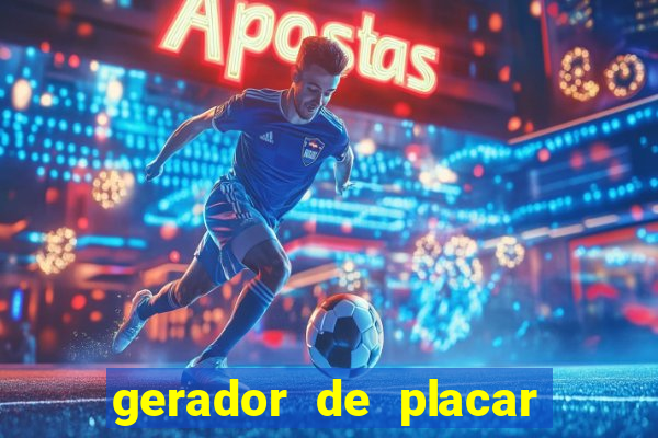 gerador de placar de futebol