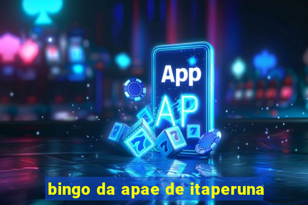 bingo da apae de itaperuna