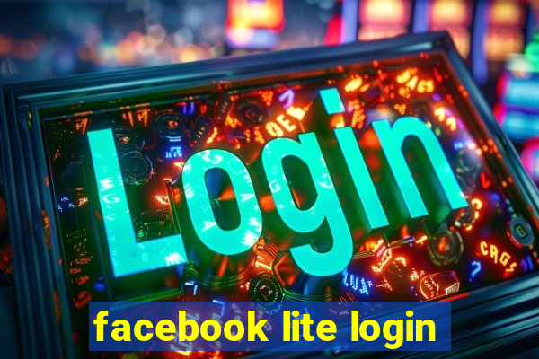 facebook lite login