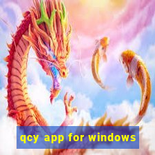 qcy app for windows