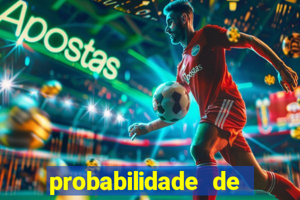 probabilidade de jogos de futebol de hoje