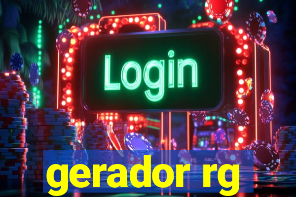 gerador rg