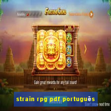 strain rpg pdf português