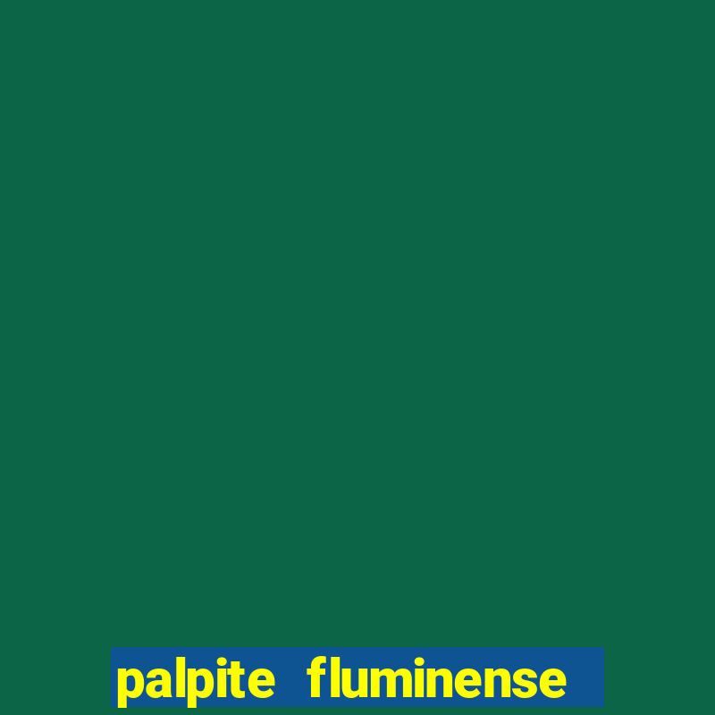 palpite fluminense x palmeiras