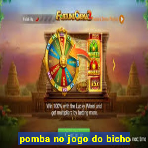 pomba no jogo do bicho